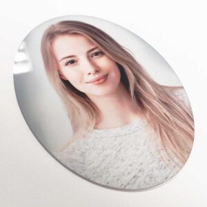 Foto Gedenkteken Grafsteen Aluminium Ovaal